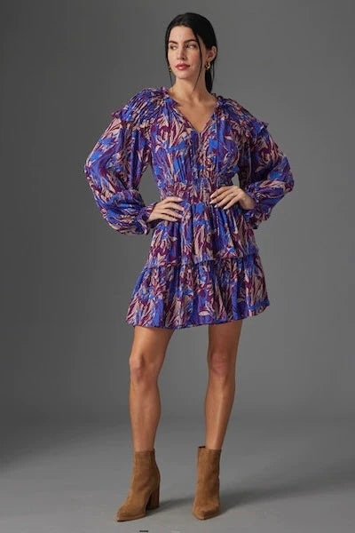 Gilner Farrar - Aliya Dress - Graffiti Flower