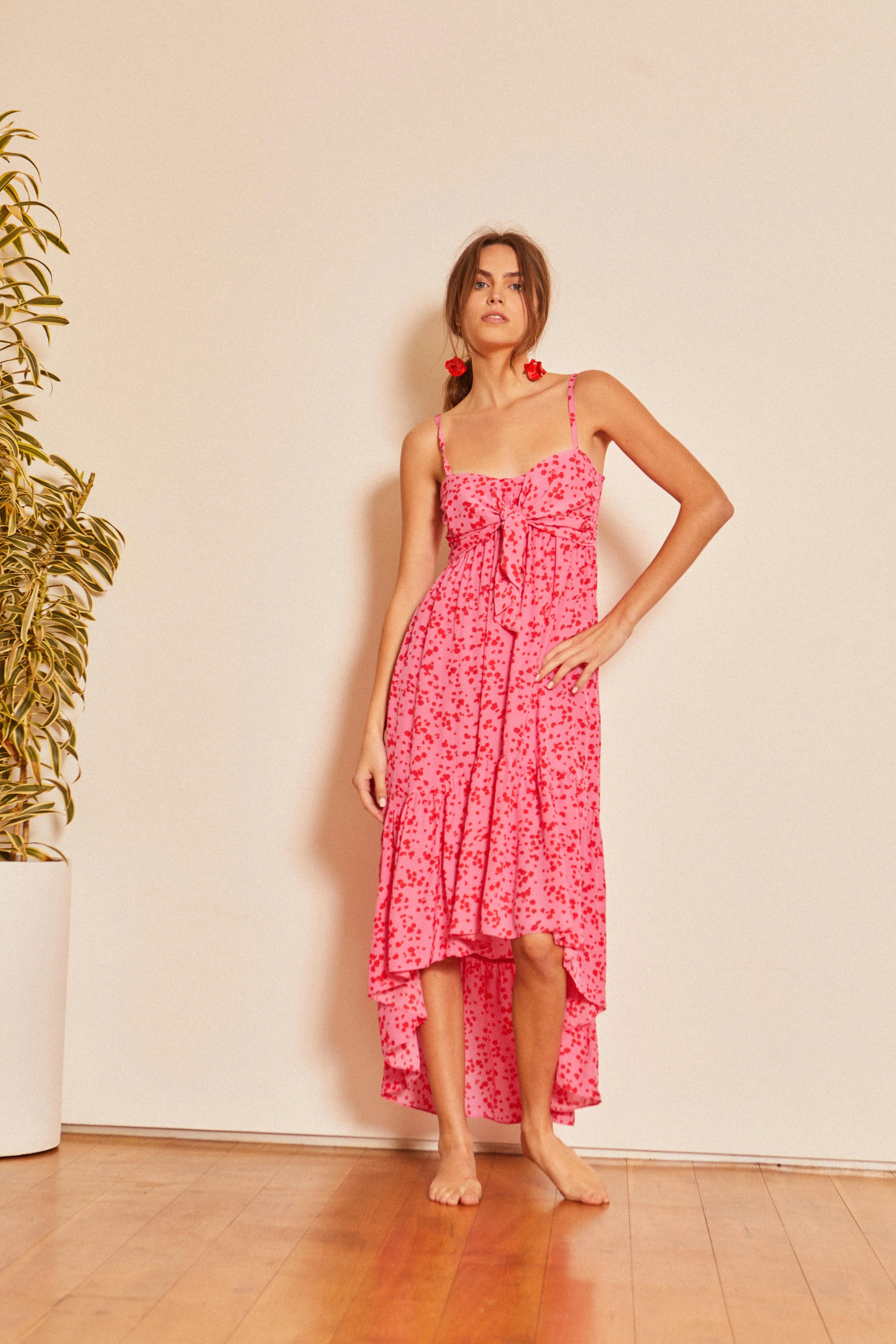 Caballero- Cabo Dress Pink Pebble
