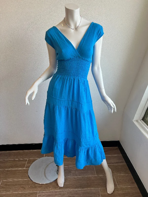 Smocked Gauze Dress - Carnival