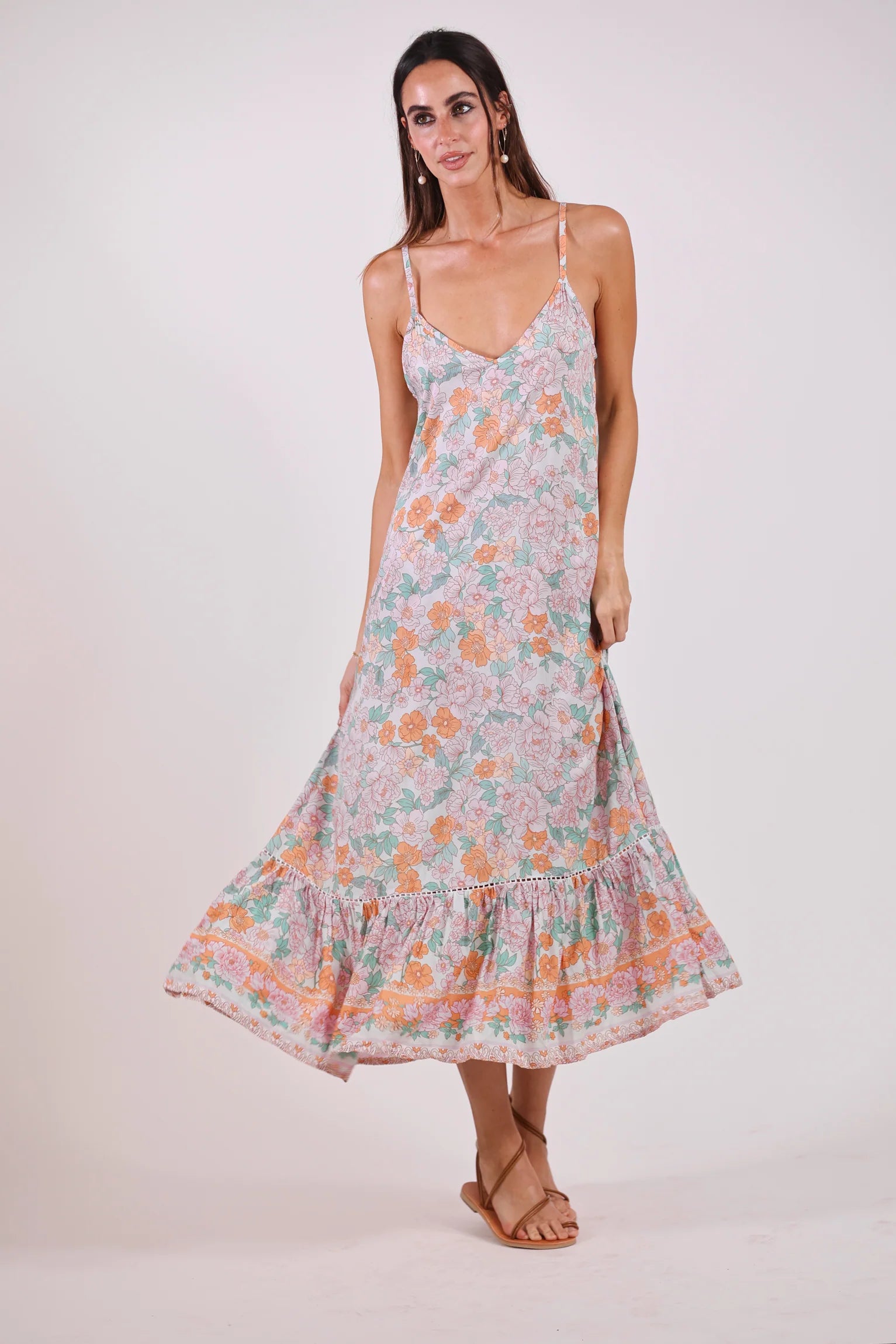 Sea Lustre - Day Tripper Slip Dress - Seaglass