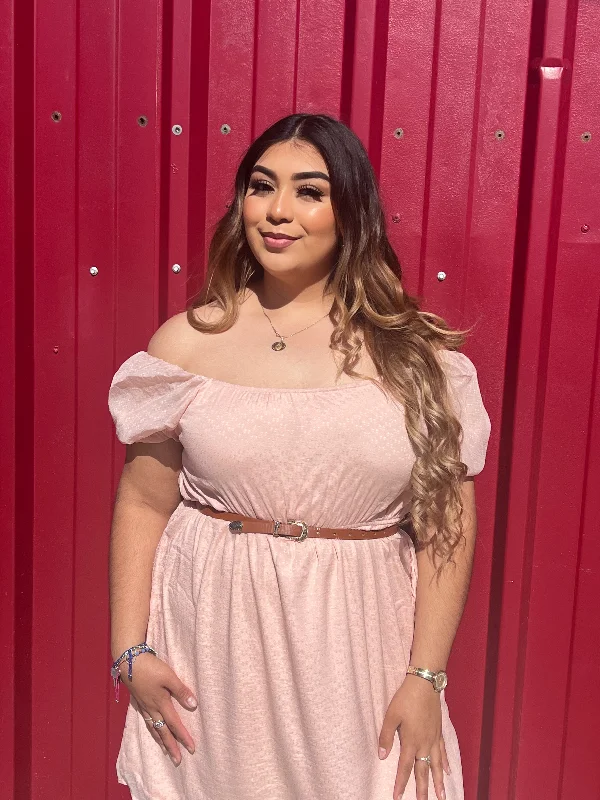 Delilah Blush Pink Dress
