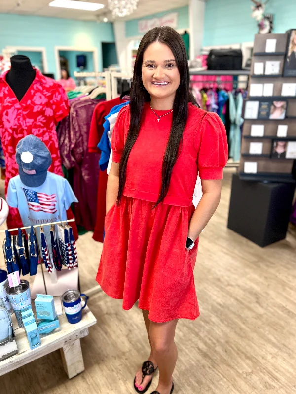 G11798 Red Dress