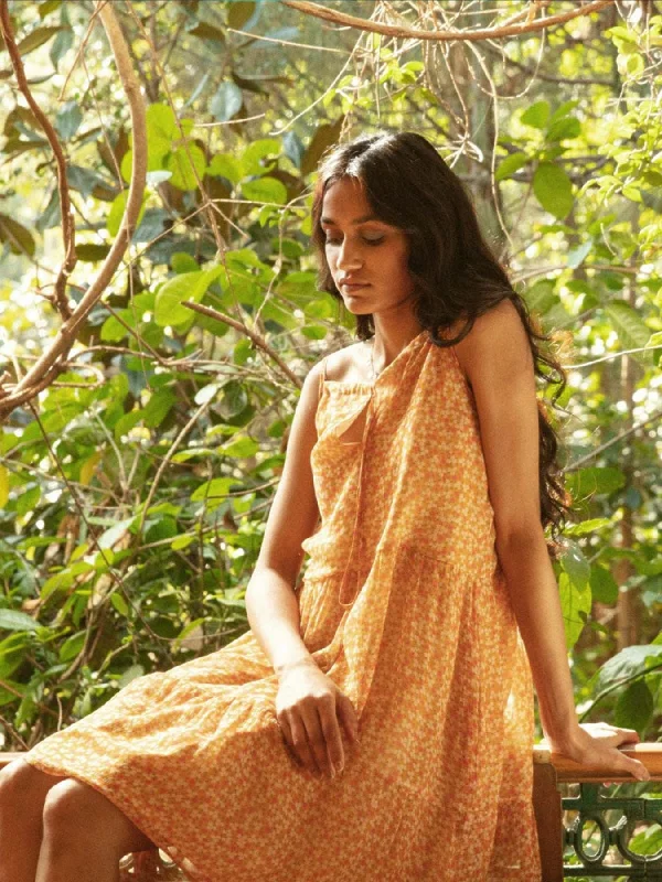 Sunset to Sunrise Dress, Dizzy Mustard