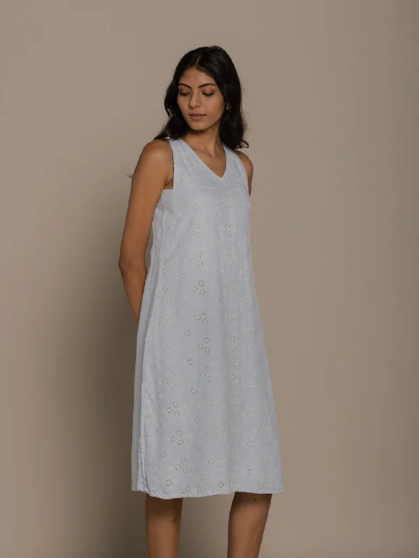 Stolen Sunsets Dress, Summer Blue