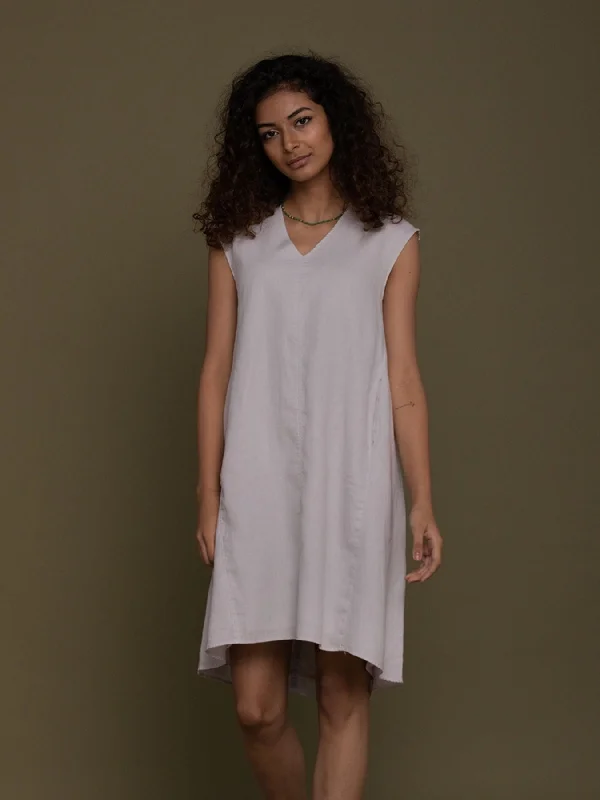 The Musical Dusk Dress, Cloud Grey