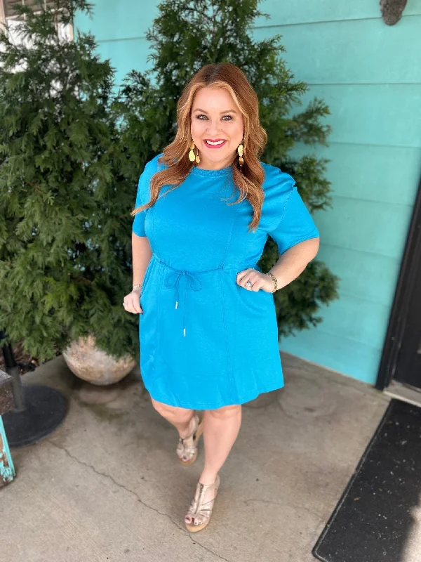 Bright Eyes Tie Front Dress