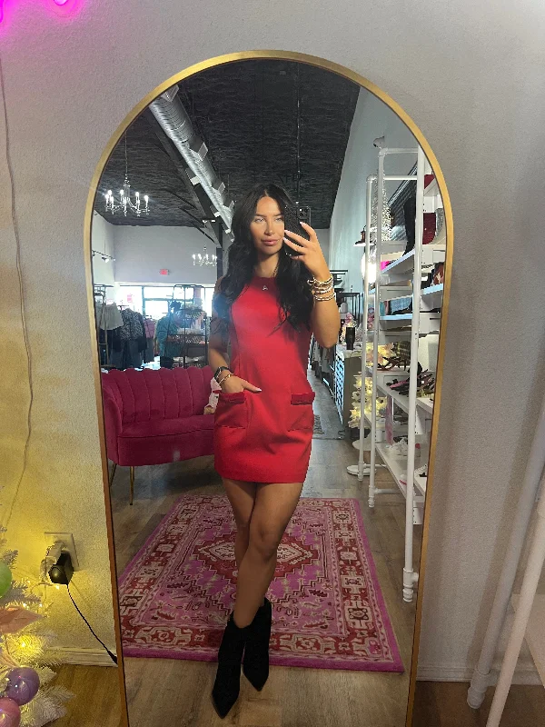Naughty or Nice Red Dress