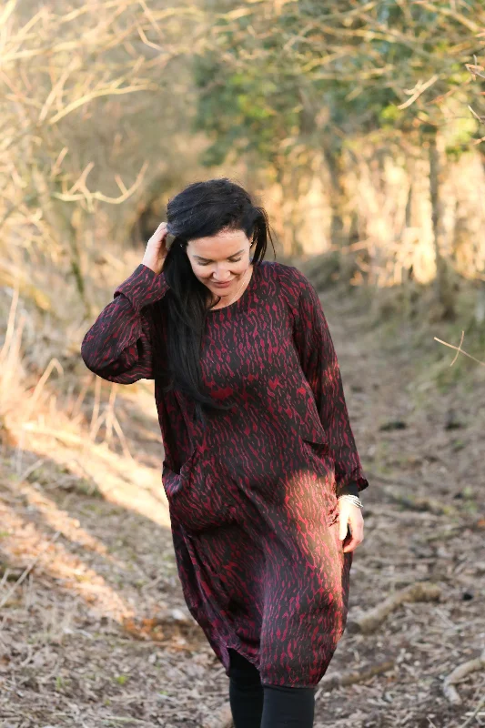 Cordovan Black Shibori