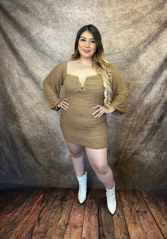 Caramel Frappuccino Dress
