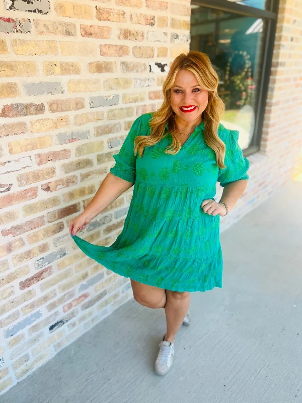 K8320 Lime Green Dress