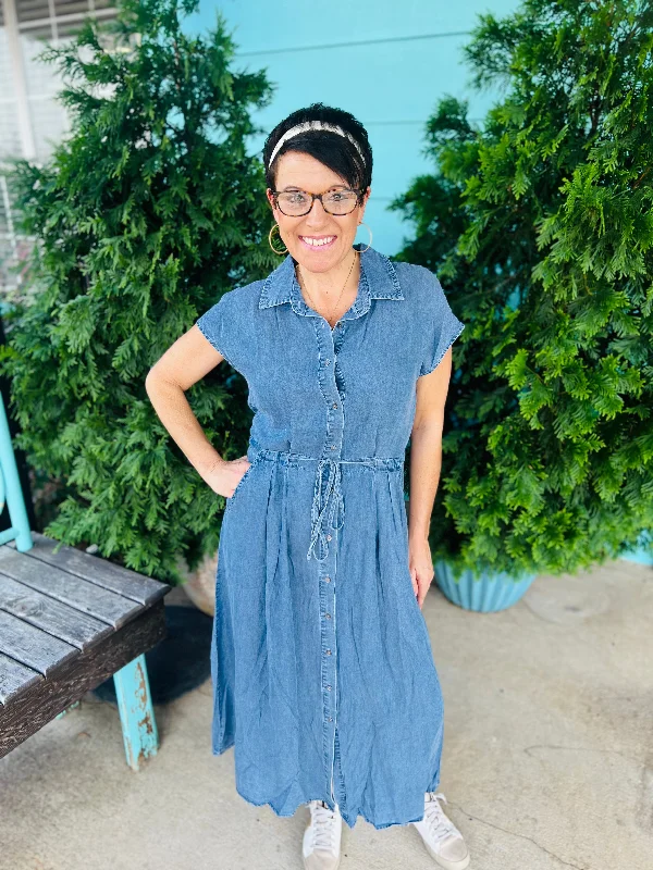 SY7368 Chambray Dress