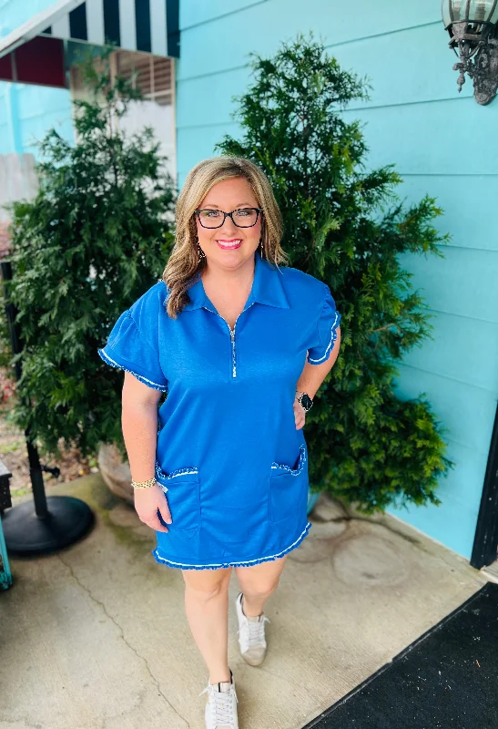 Ocean Blue Everyday Dress