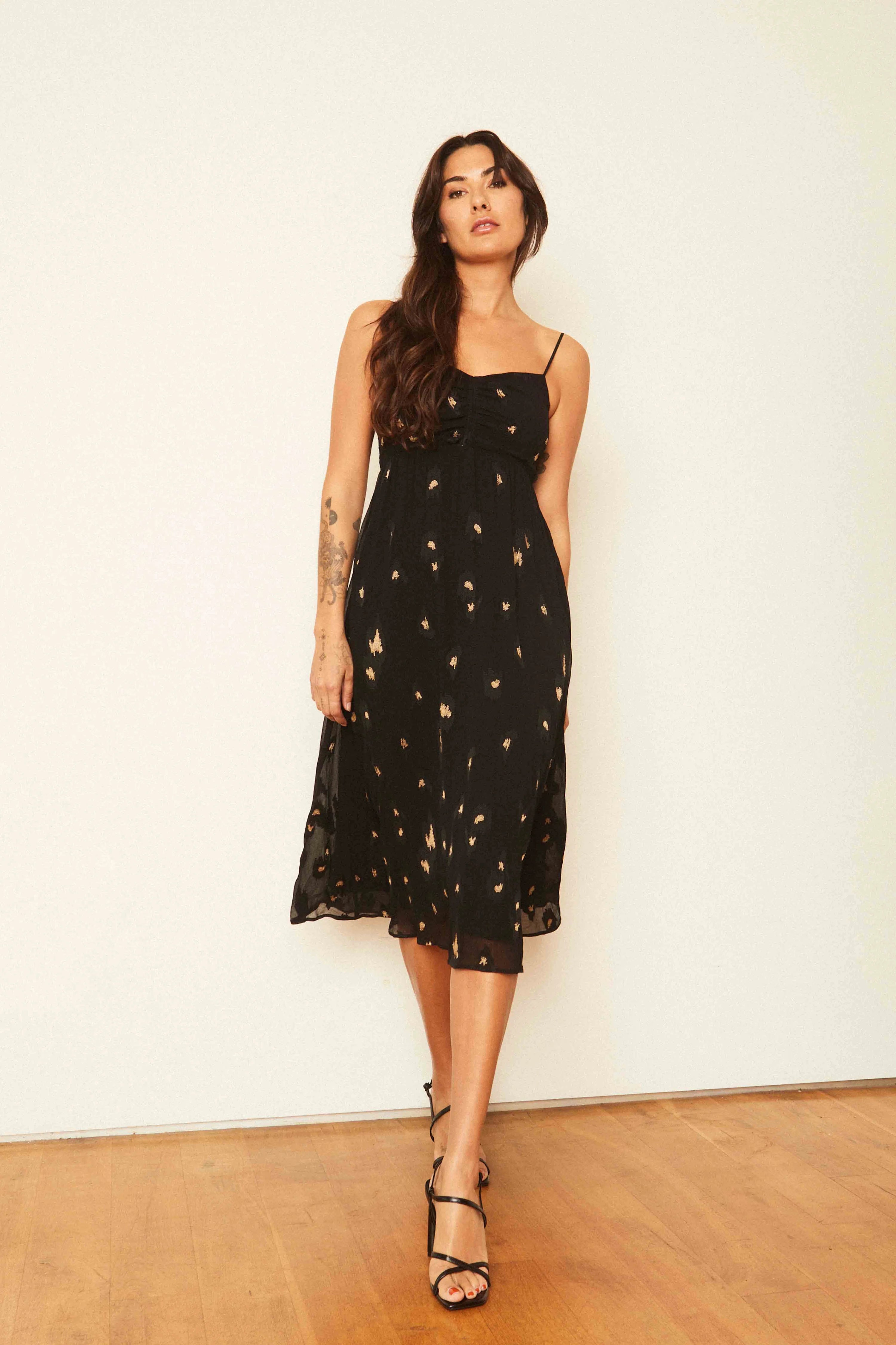 Caballero - Viola Dress - Starry Night Jacquard