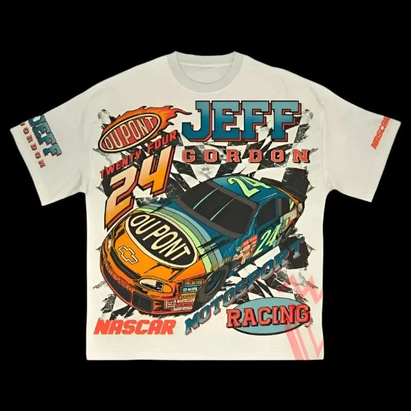 Jeff Gordon T Shirt - Nascar Driver 24 Trendy Sleeveless Short Shirt