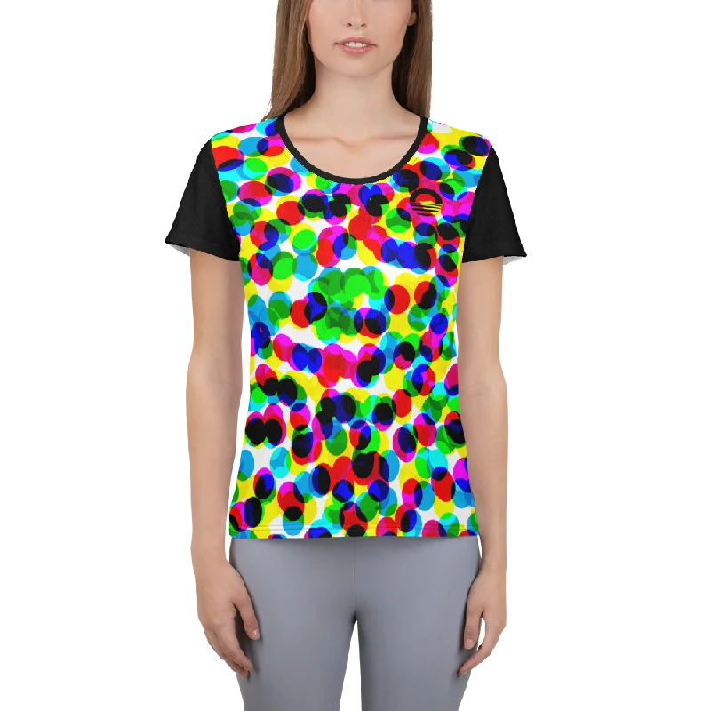 Women's Light Weight Shirt - CMYK Cozy Printed Short Shirt