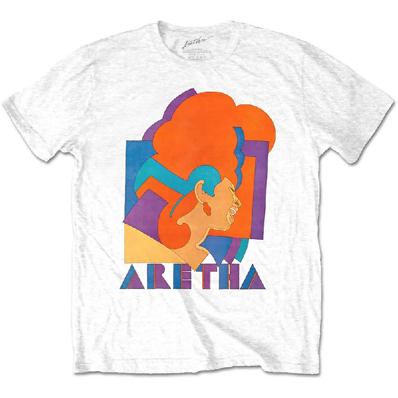 Aretha Franklin | Official Band T-Shirt | Milton Graphic Sequined Glittery Shiny