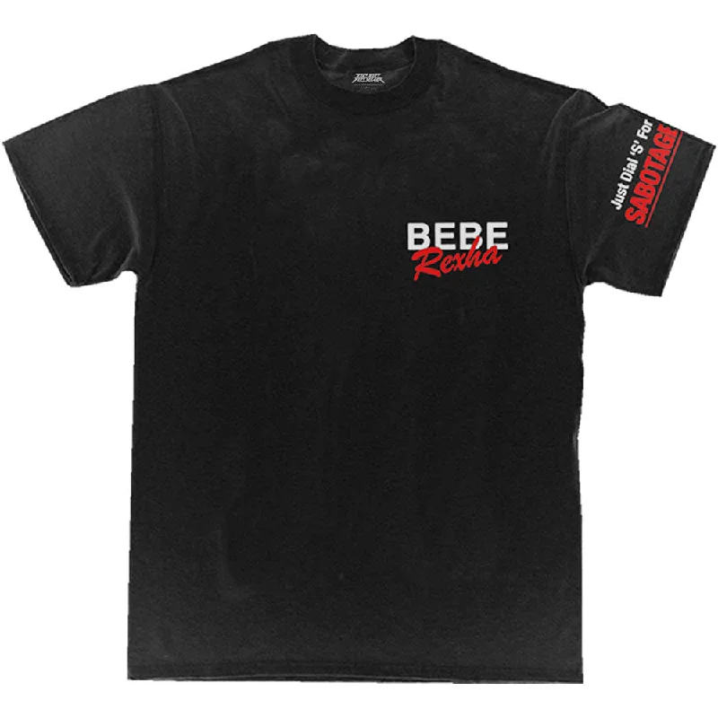 Bebe Rexha | Official Band T-Shirt | Queen of Sabotage (Back Print) Elasticated Padded Insulated