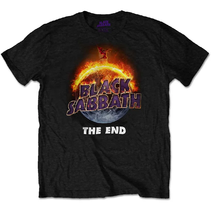 Black Sabbath | Official Band T-Shirt | The End Elasticated Padded Insulated