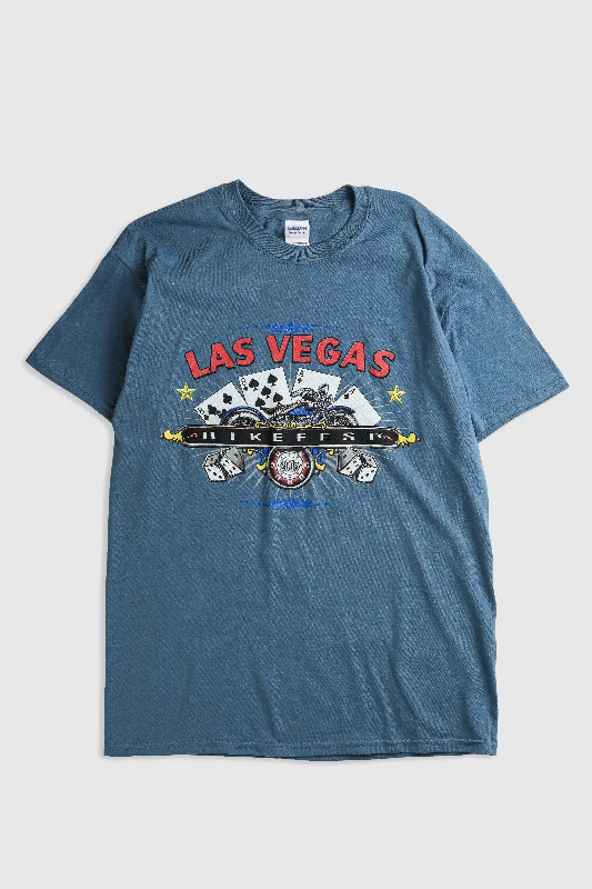 Deadstock Las Vegas Bike Fest Tee - L Lace Blend Ribbed Blend Corduroy Blend