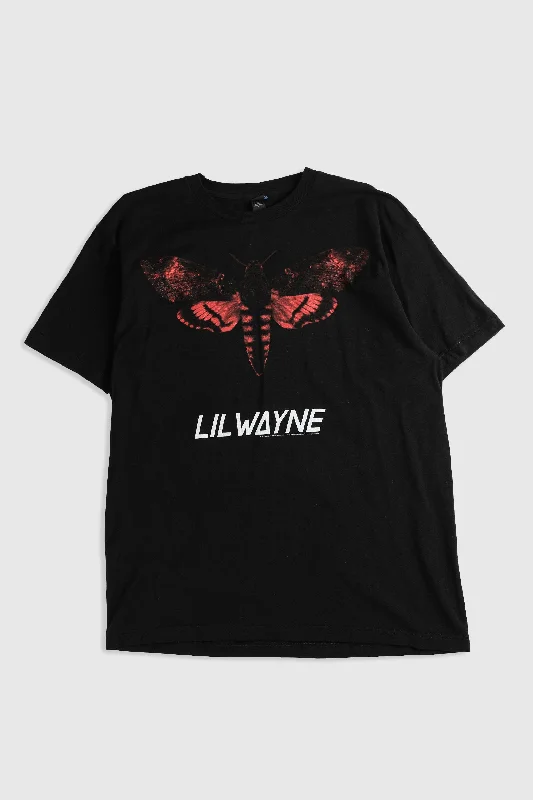 Deadstock Lil Wayne Tee - L, XL Print Jacquard Patchwork