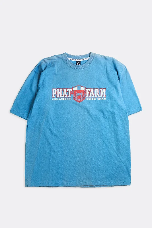 Deadstock Phat Farm Tee - XL Collared Crew Neck Turtle Neck