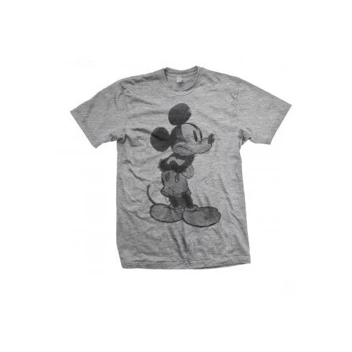 Disney | Official Band T-Shirt | Mickey Mouse Sketch Front Pockets Side Pockets Patch Pockets