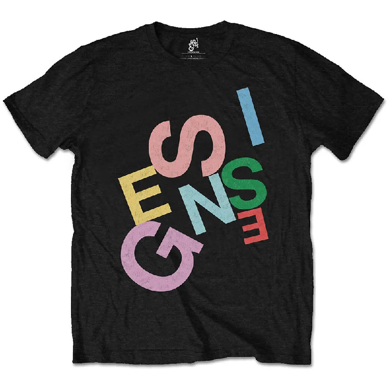 Genesis | Official Band T-Shirt | Scatter Mesh Blend Leather Blend Suede Blend