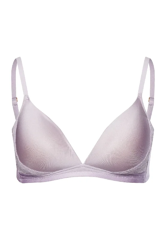 Eva Padded Soft Cup Bra | Lilac Fog 70919-2464 Sexy Lace Bralette