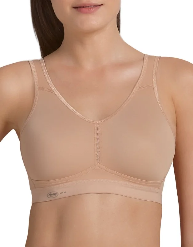 Anita Active Light and Firm Sports Bra, Skin Soft Cup Bra