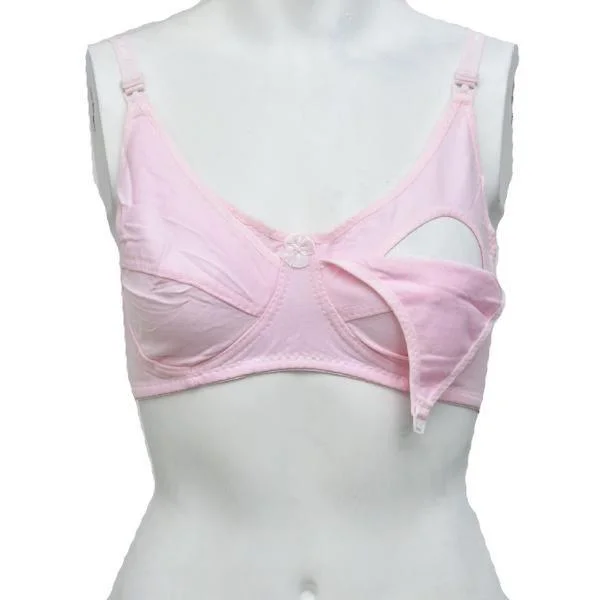 Comfy Cotton Non Padded Nursing Bra Contour Bra Style