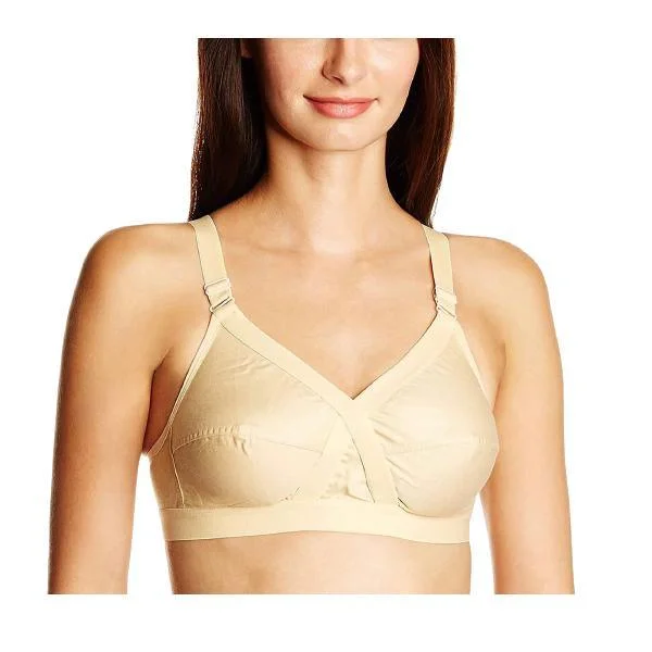 Crisscross Cotton Everyday Bra For Women Soft Support Bra