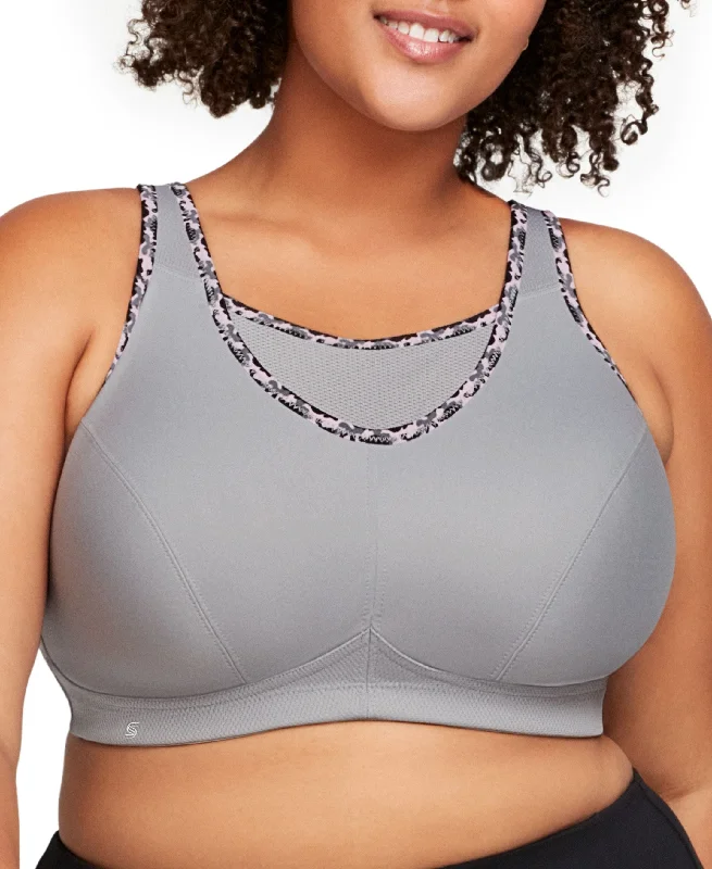 No-Bounce Camisole Sports Bra Supportive Cotton Bra