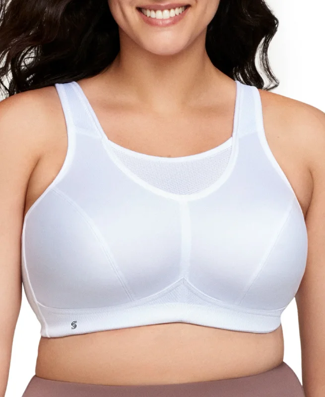 No-Bounce Camisole Sports Bra Sexy Mesh Bra