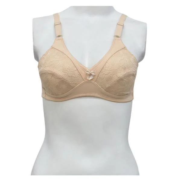 Non Padded Everyday Polyester Bra Smooth Fit Bra