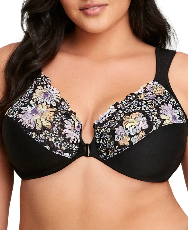 WonderWire Front-Closure Bra Soft Mesh Bra