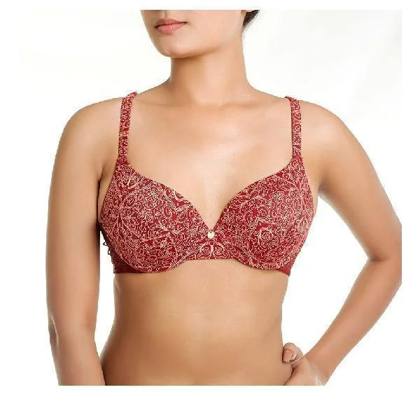 Zen's Level 2 Push up Underwired Bra Soft Mesh Bra