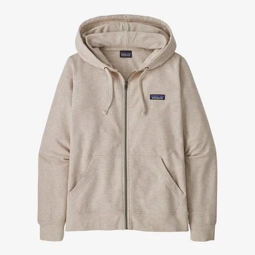 Patagonia Women's Ahnya Full-Zip Fleece Hoody Hoodie with Monochrome Minimalist Simple