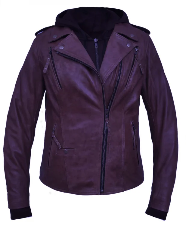 Yomi Classic Purple W/Removable Hoodie Hoodie with Pocket Utility Practical