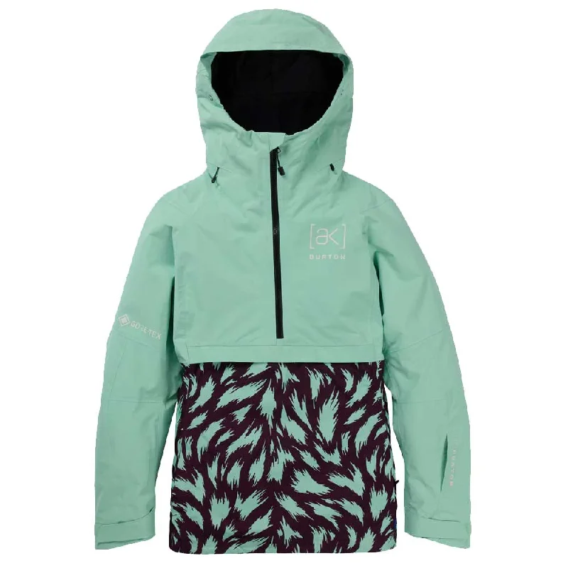 Burton Women's [ak] Kimmy GORE-TEX 2L Anorak Jacket 2025 Toggled Jacket Drawstring Jacket Belted Jacket