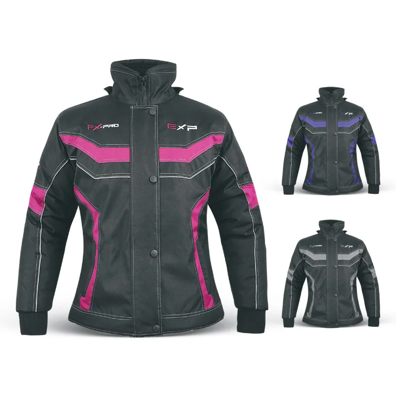 Women Snow Mobile Jacket BFR 7700 Herringbone Jacket Checkered Jacket Solid Jacket