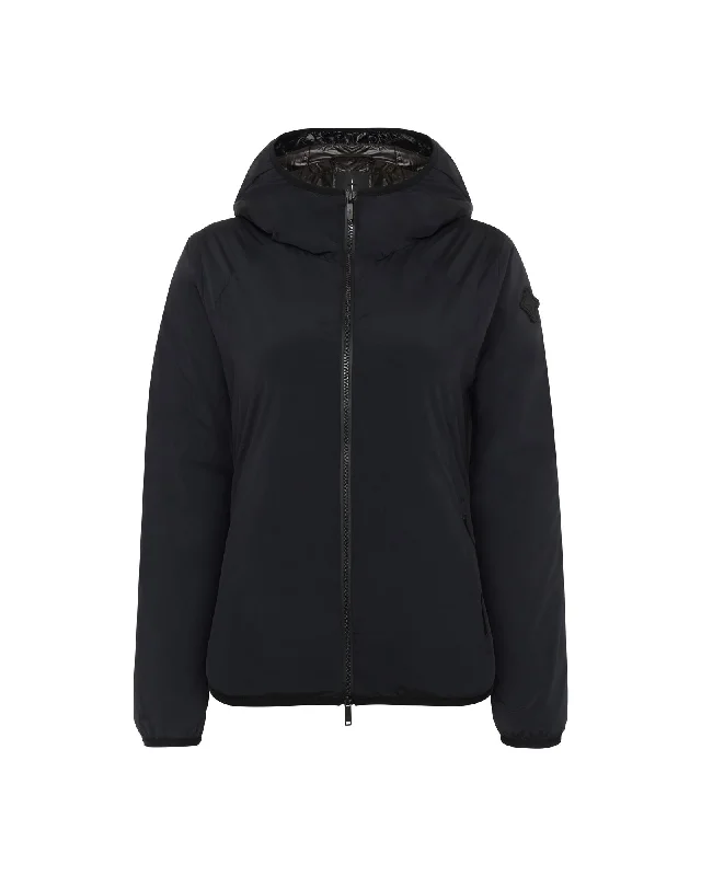 Graphene Down Jacket +TECH Female - Black Jacket Blazer Coat