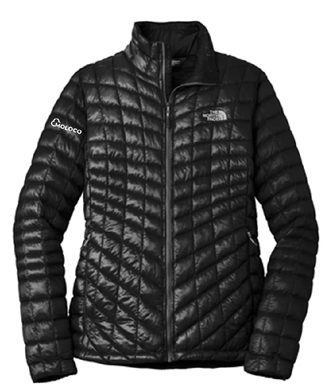 North Face Ladies ThermoBall Trekker Jacket, Black [Moloco] Faux Fur Jacket Real Fur Jacket Shearling Jacket