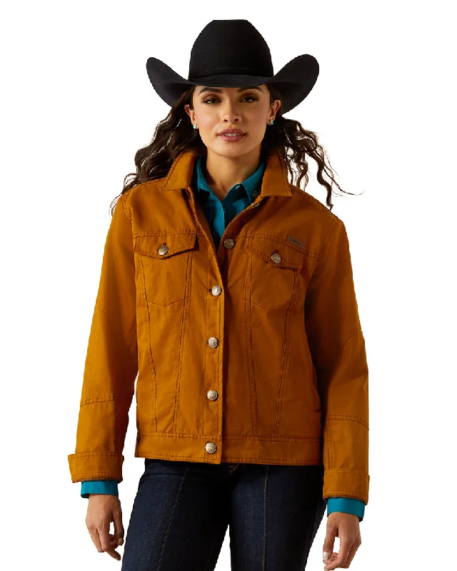 Women's Grizzly Rancher Jacket Trench Coat Raincoat Waterproof Jacket