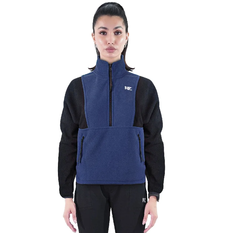 Women Fleece Jacket Navy Fleece Jacket Down Jacket Feather Jacket