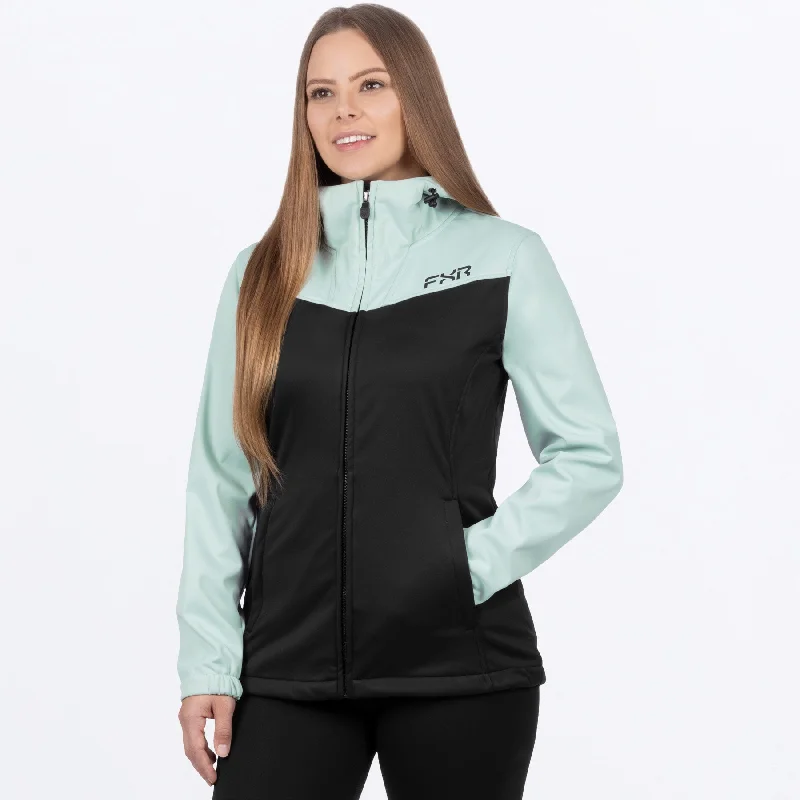 Women's Ridge Softshell Jacket Nylon Jacket Polyester Jacket Spandex Jacket