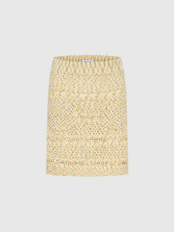 Knitted Skirts lace skirt intricate