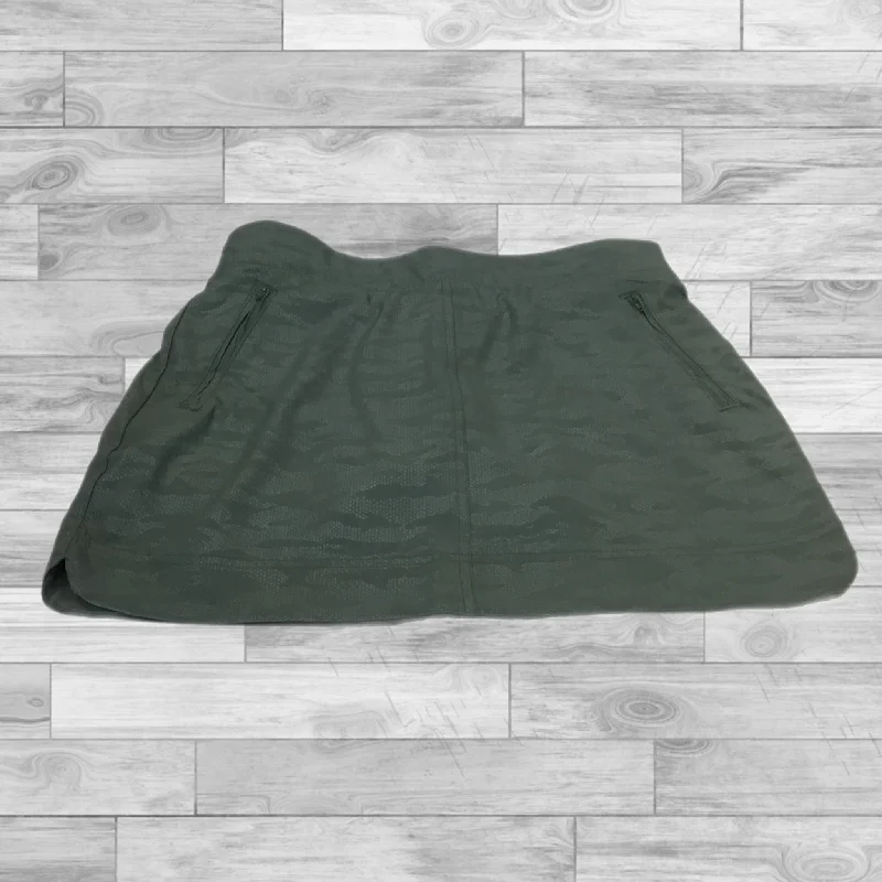 Skort By Orvis In Green, Size: S wool skirt warm