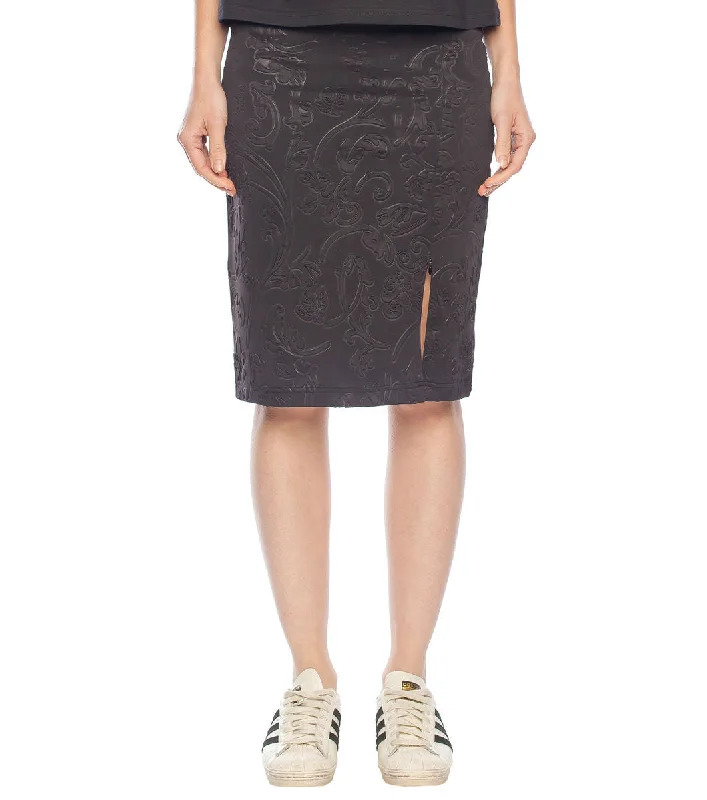 Women Pencil Skirt silk skirt lustrous